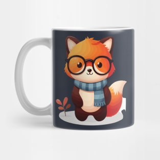 Cute Fox cartoon Mug